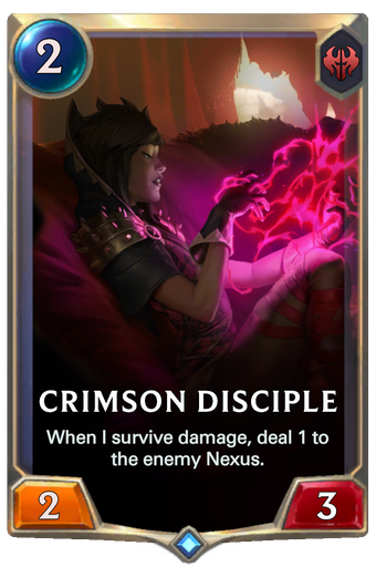 Crimson Disciple Card Image