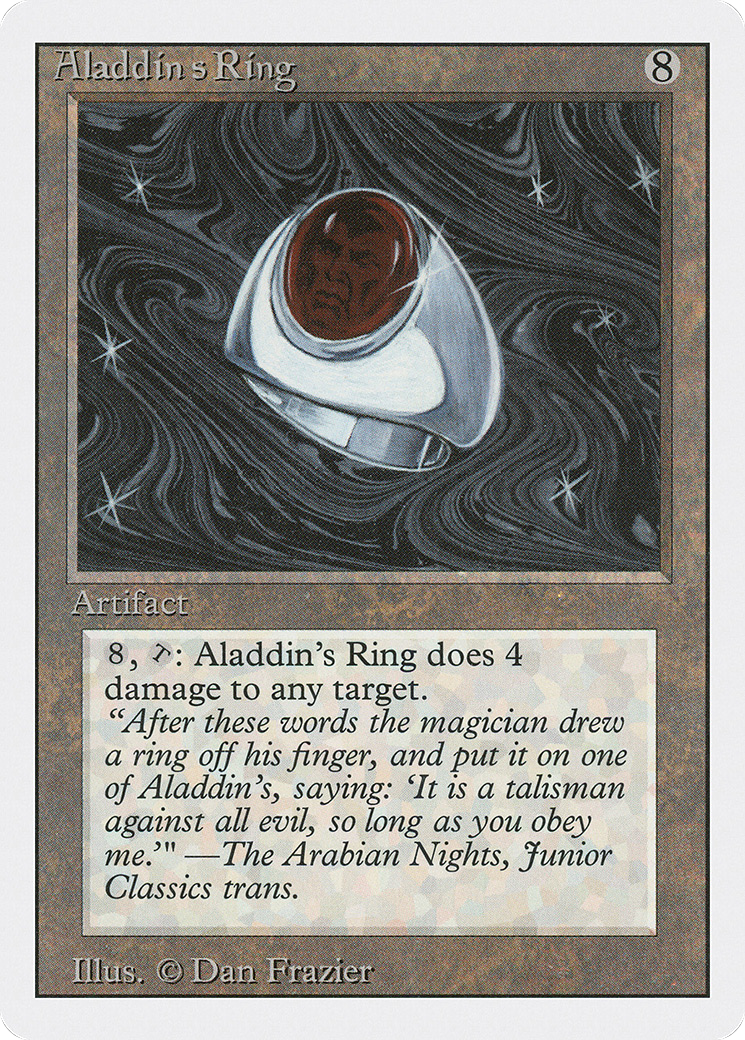 Aladdin's Ring Card Image