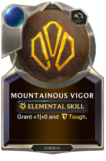 Mountainous Vigor Card Image