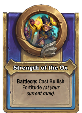 Strength of the Ox {0} Card Image