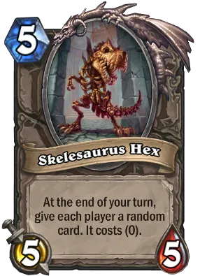 Skelesaurus Hex Card Image