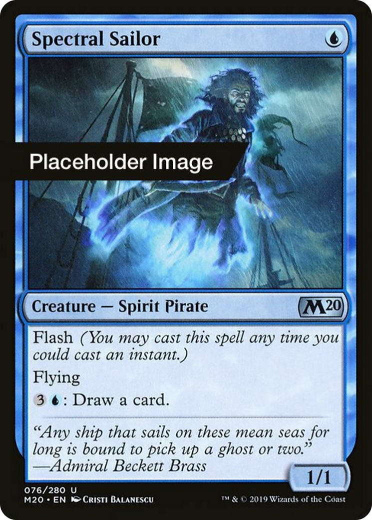 Spectral Sailor Card Image