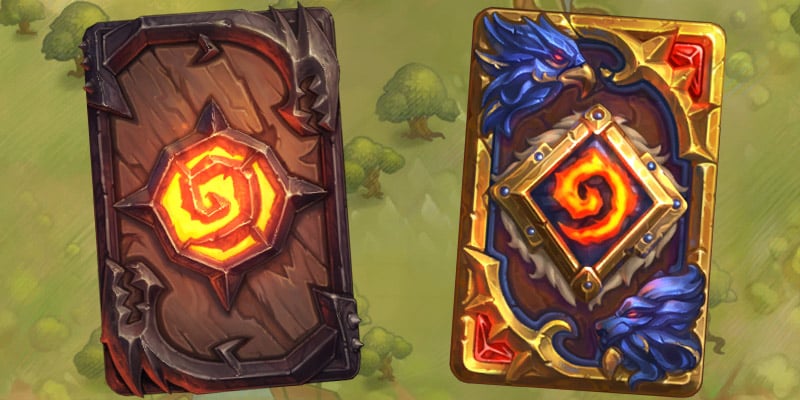 Two New Card Backs Have Been Added to Hearthstone's Ranked Season Rewards - Utgarde Keep & Varian Wrynn