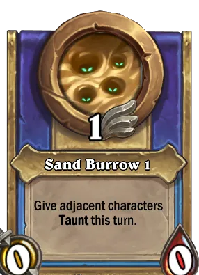 Sand Burrow 1 Card Image