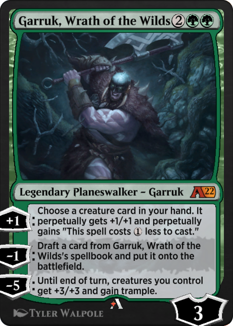 Garruk, Wrath of the Wilds Card Image