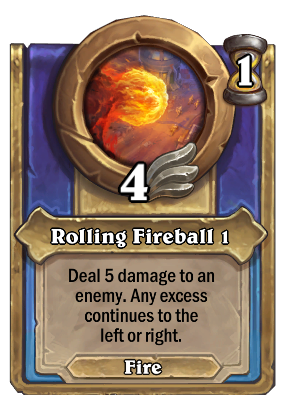 Rolling Fireball {0} Card Image