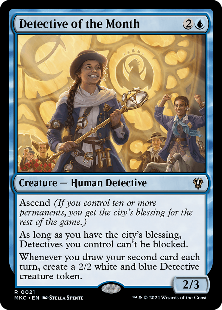 Detective of the Month Card Image