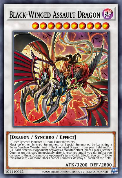 Black-Winged Assault Dragon Card Image