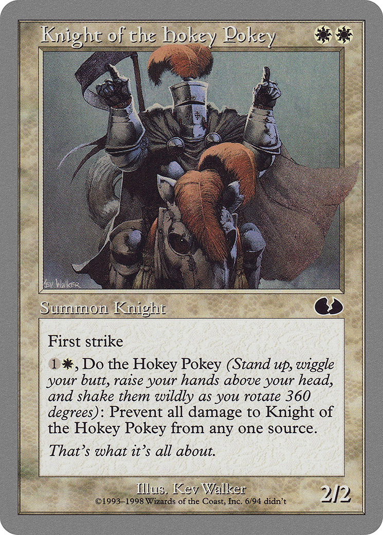 Knight of the Hokey Pokey Card Image