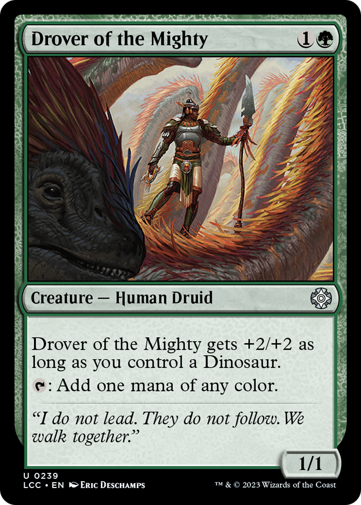 Drover of the Mighty Card Image