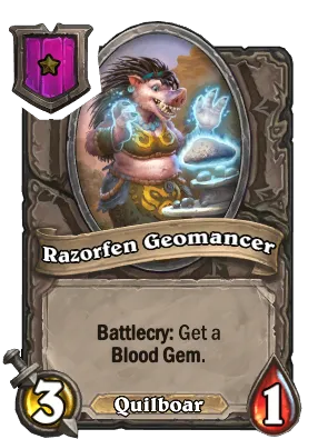 Razorfen Geomancer Card Image