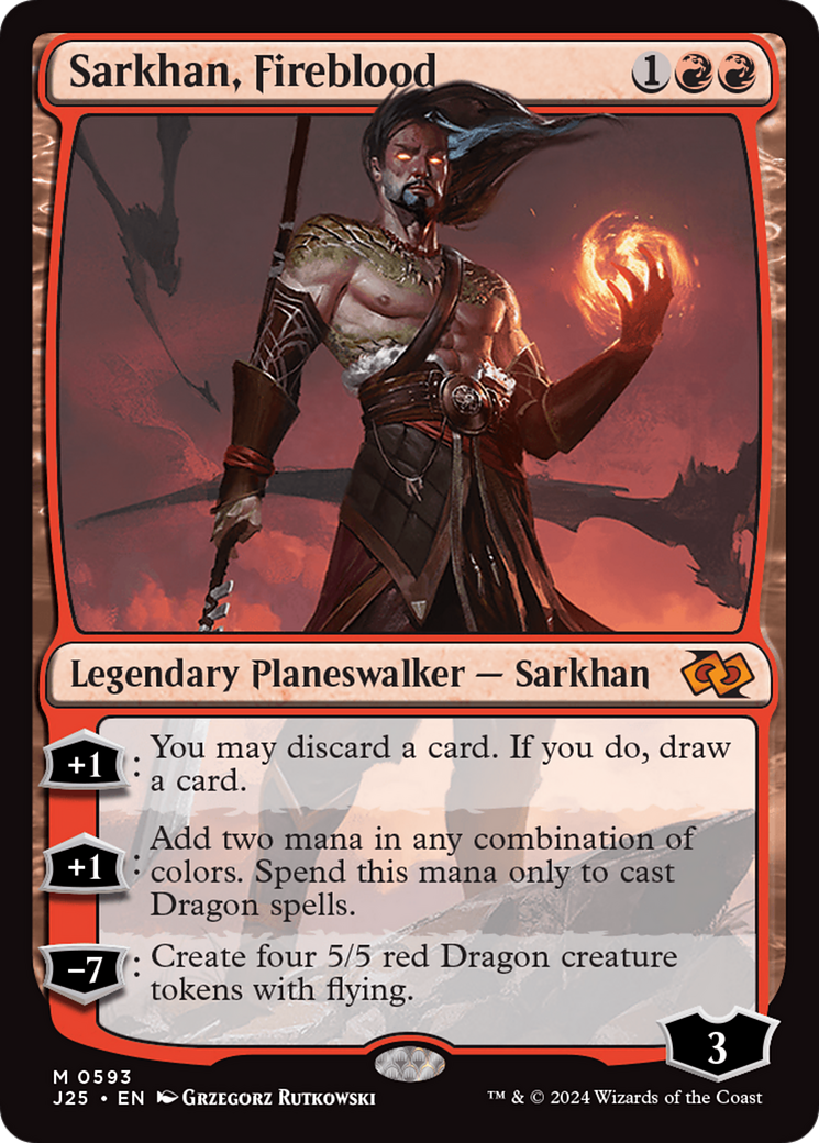 Sarkhan, Fireblood Card Image