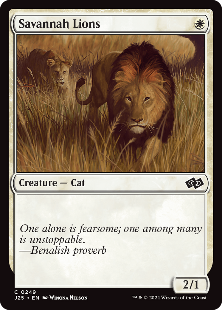 Savannah Lions Card Image