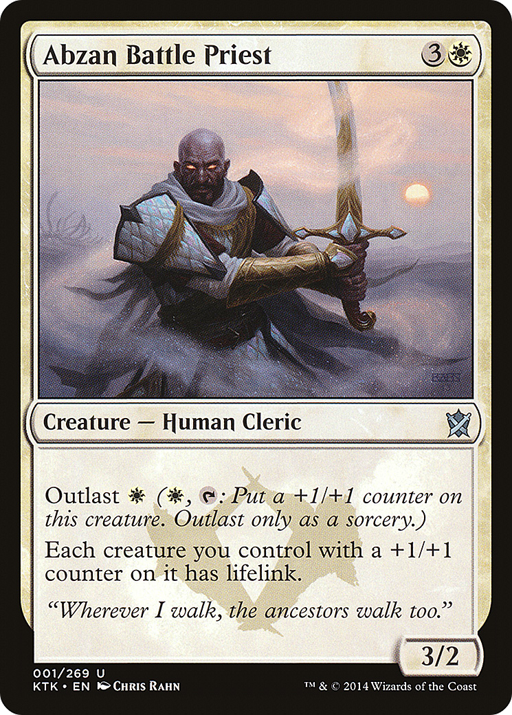 Abzan Battle Priest Card Image