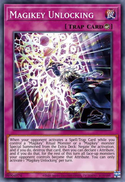 Magikey Unlocking Card Image