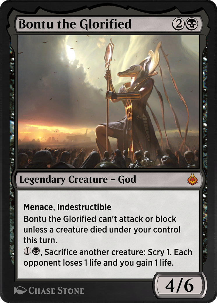 Bontu the Glorified Card Image