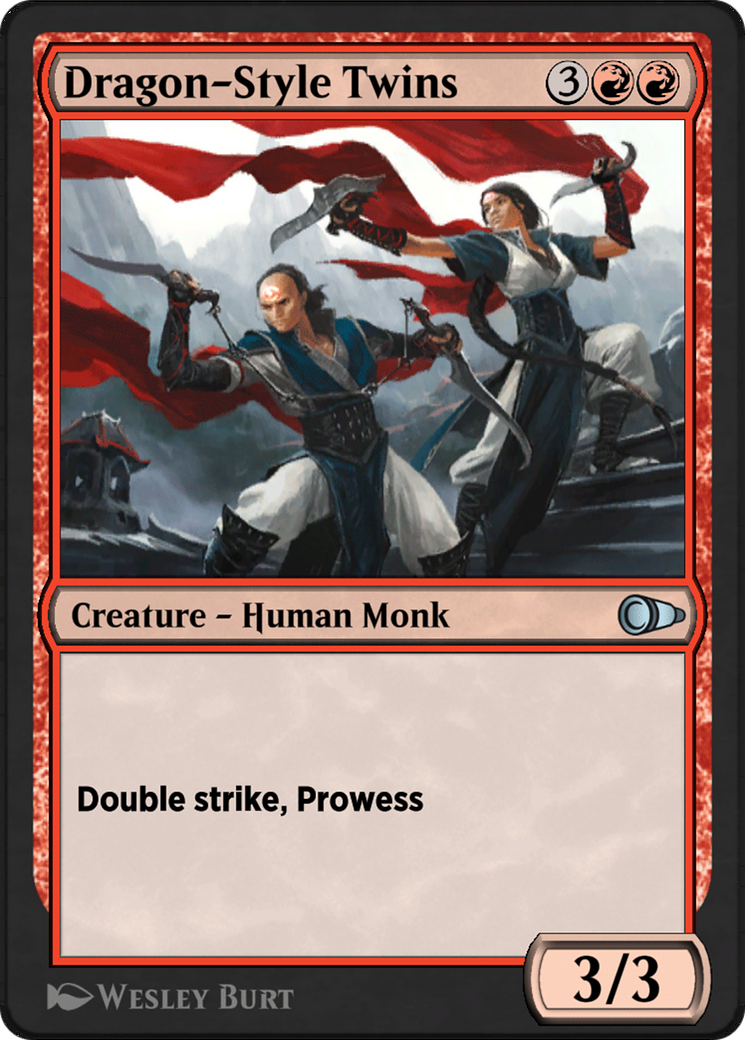 Dragon-Style Twins Card Image