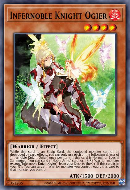 Infernoble Knight Ogier Card Image