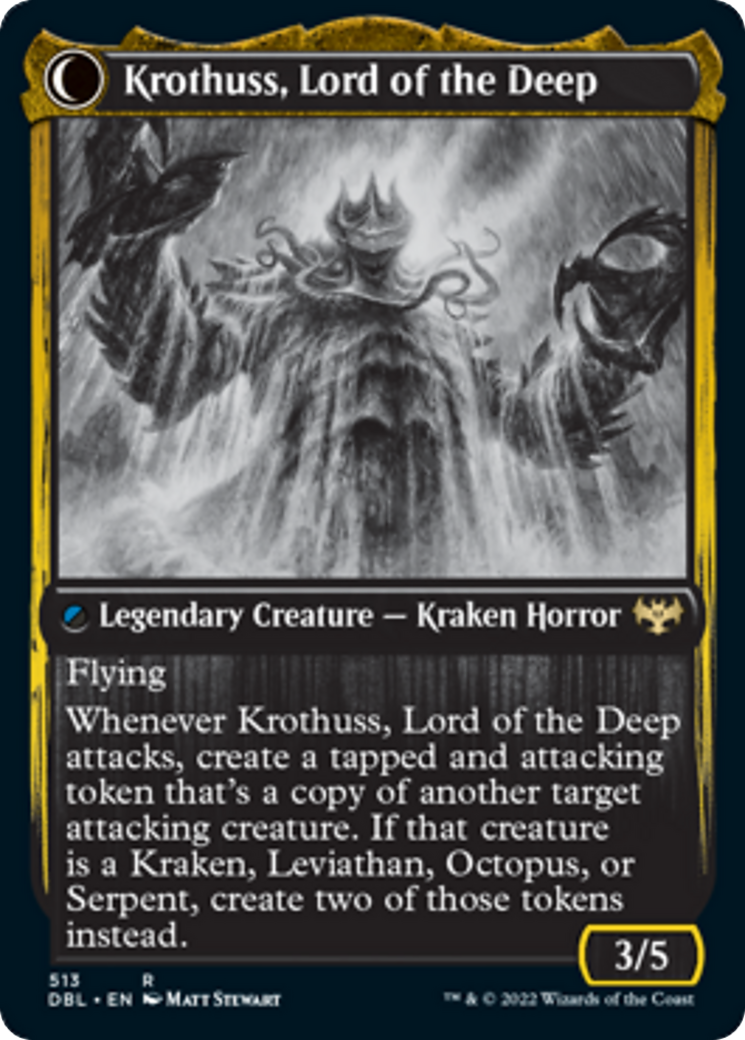 Runo Stromkirk // Krothuss, Lord of the Deep Card Image