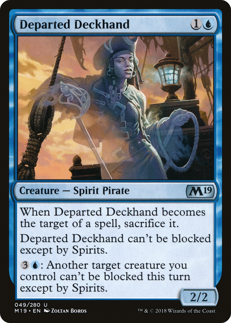 Departed Deckhand Card Image