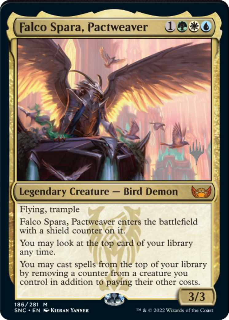 Falco Spara, Pactweaver Card Image