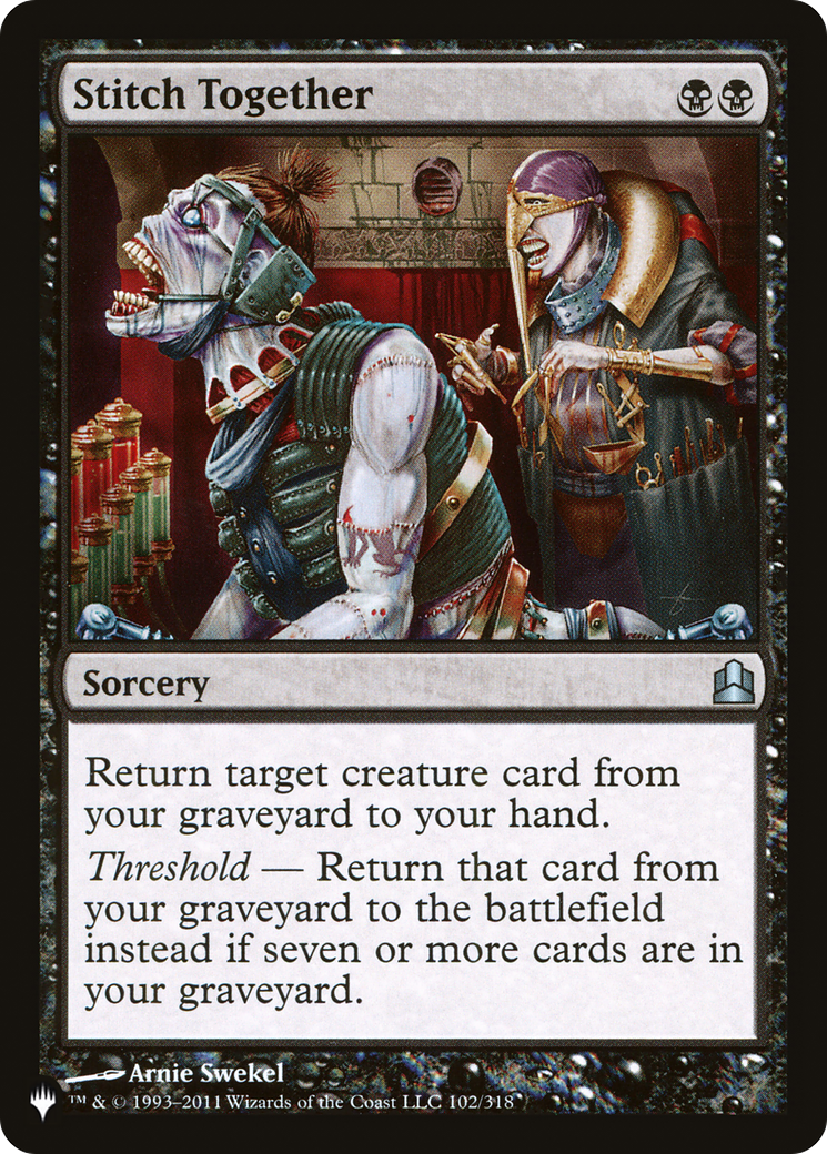 Stitch Together Card Image