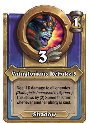 Vainglorious Rebuke {0} Card Image