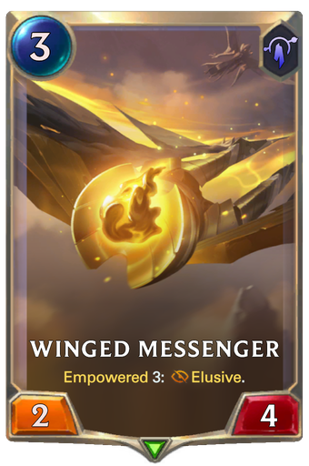 Winged Messenger Card Image