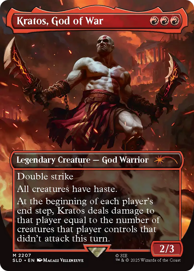 Kratos, God of War Card Image