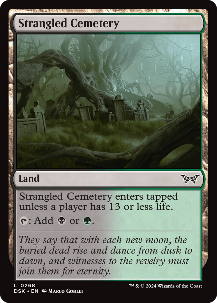 Strangled Cemetery Card Image