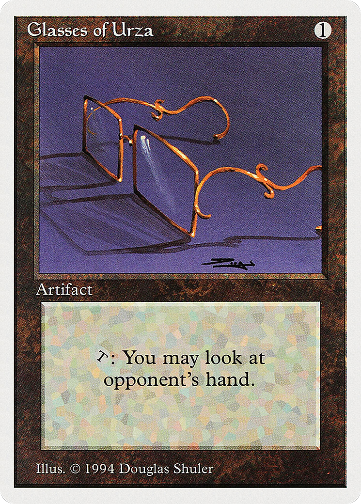 Glasses of Urza Card Image