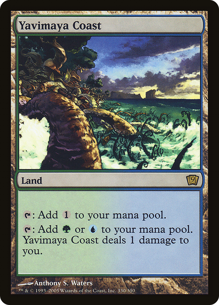 Yavimaya Coast Card Image