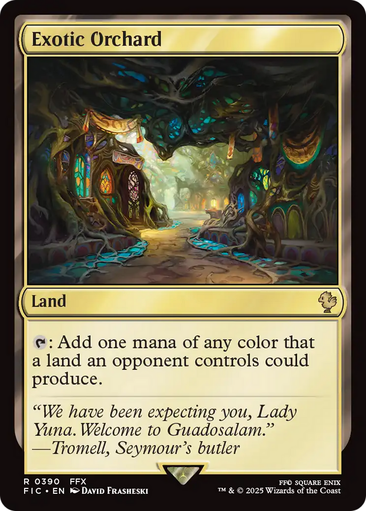 Exotic Orchard Card Image