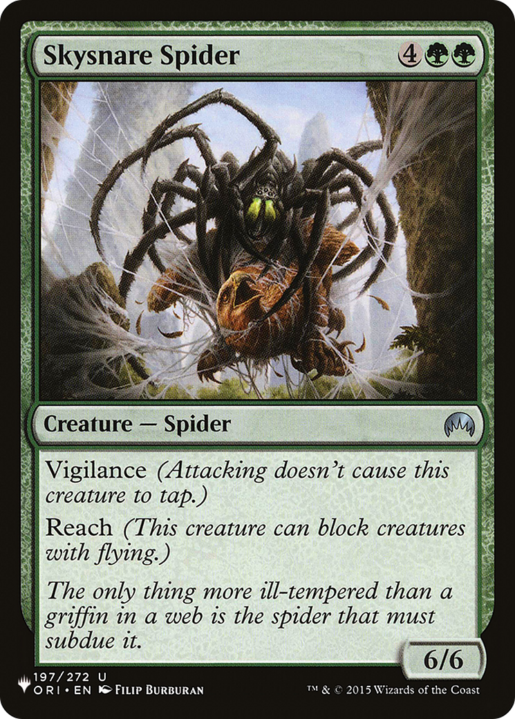 Skysnare Spider Card Image