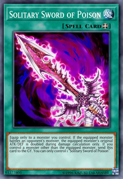 Solitary Sword of Poison Card Image