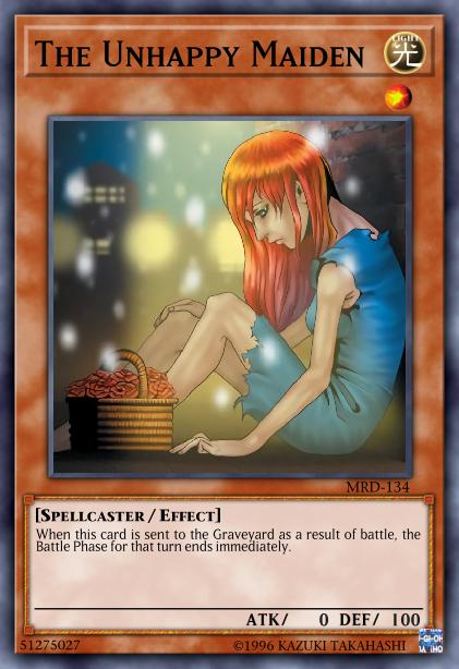 The Unhappy Maiden Card Image