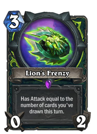 Lion's Frenzy Card Image