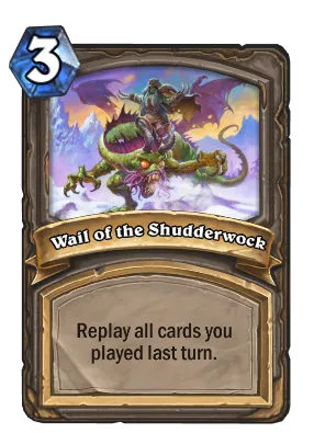 Wail of the Shudderwock Card Image