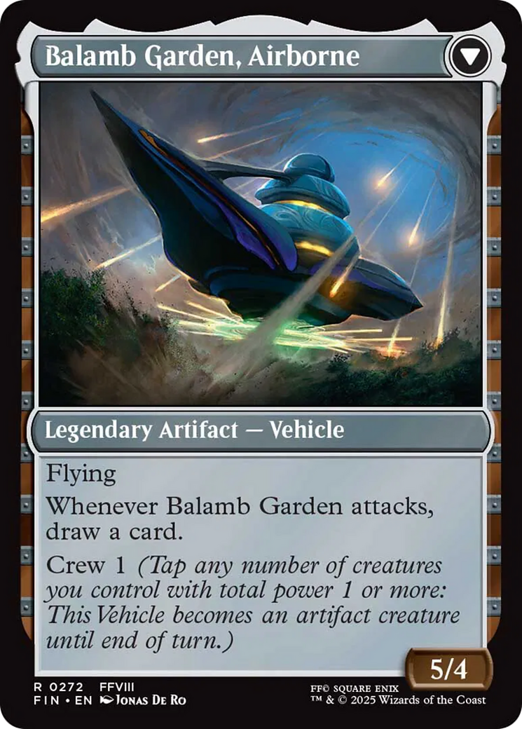 Balamb Garden, SeeD Academy // Balamb Garden, Airborne Card Image