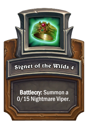 Signet of the Wilds {0} Card Image