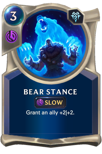 Bear Stance Card Image