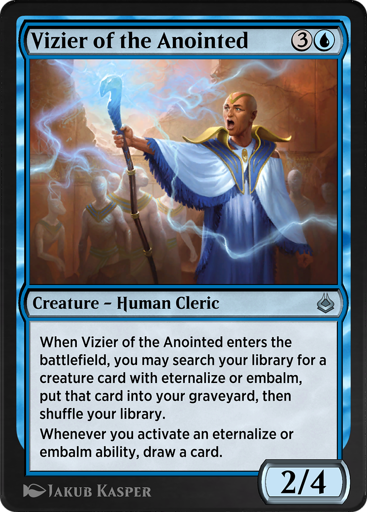 Vizier of the Anointed Card Image