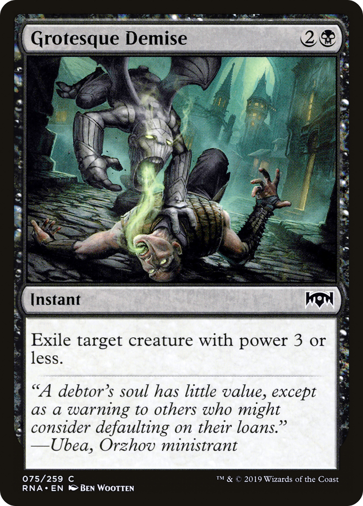 Grotesque Demise Card Image