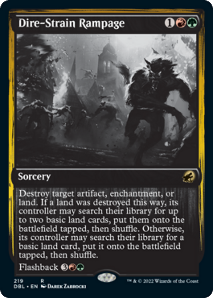 Dire-Strain Rampage Card Image