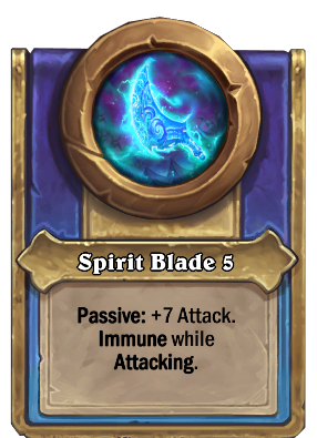 Spirit Blade 5 Card Image