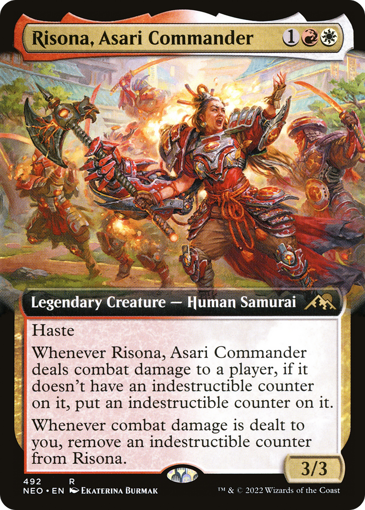 Risona, Asari Commander Card Image