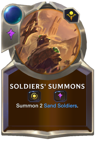 Soldiers' Summons Card Image