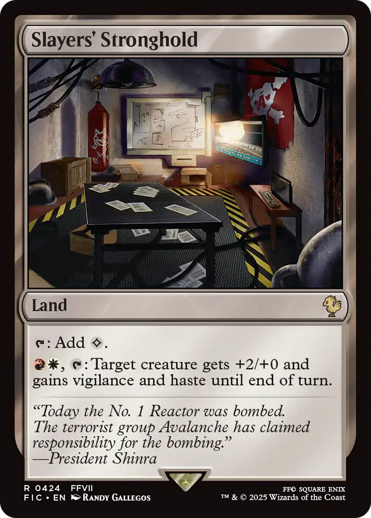 Slayers' Stronghold Card Image