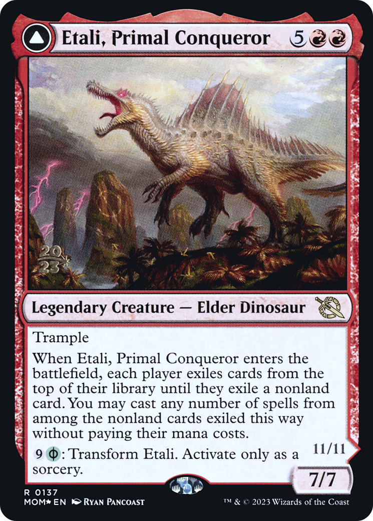 Etali, Primal Conqueror // Etali, Primal Sickness Card Image