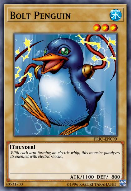 Bolt Penguin Card Image